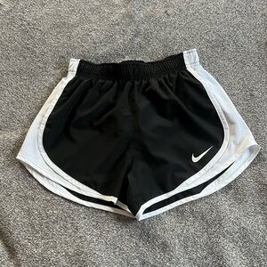 Nike Women's Black & White Running Shorts